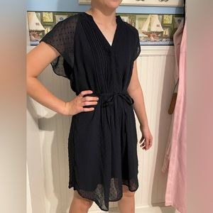 Navy Blue ladies Medium Dress